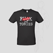 Picture of Jamie Webster - F*ck The Tories Design - Black T-Shirt